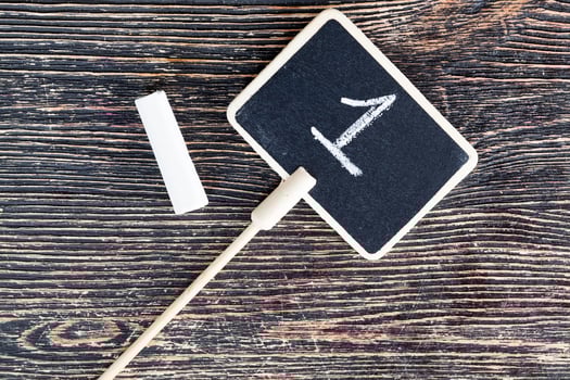 small wooden tablet photo