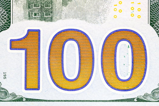 details of a paper bill photo