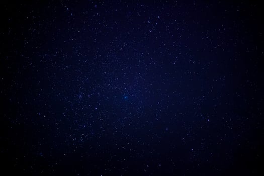 Milky way galaxy with stars and space dust in the universe photo
