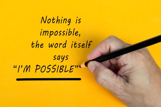 Text written on a yellow background. Business concept. photo
