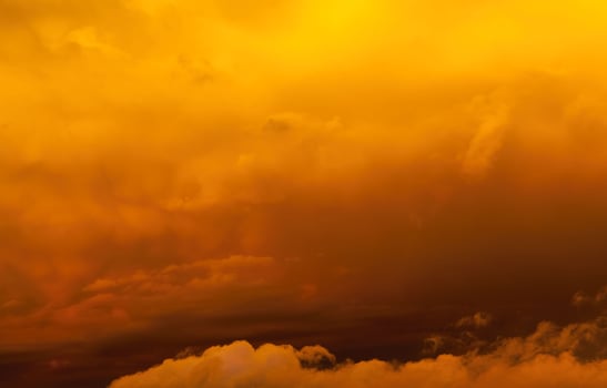 beautiful yellow bright the clouds photo