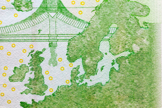 genuine one hundred Euro photo