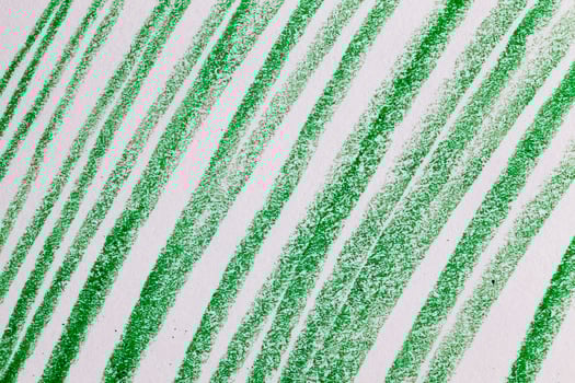 long lines drawn in green pencil photo