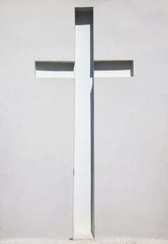 close up of religious crosses photo