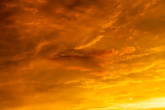 beautiful colored sky during sunset or sunrise photo