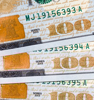 american cash dollars, photo