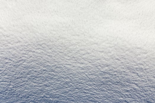 soft but frozen snow that fell during the snowfall photo