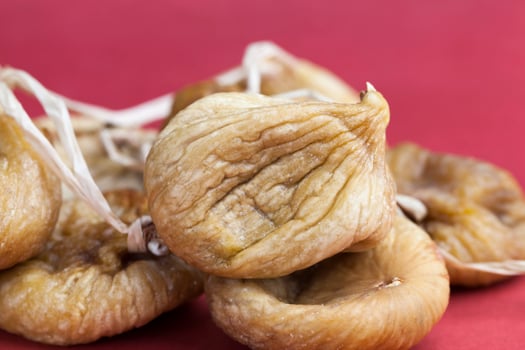 sun dried yellow fig fruit photo