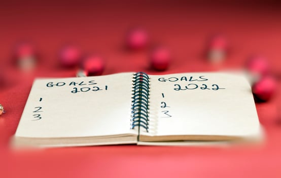 decorations and other attributes for celebrating New Year's holidays photo