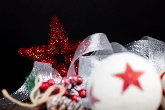 christmas decorations for Christmas trees photo