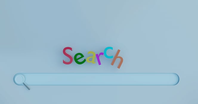 3d search engine bar desige photo