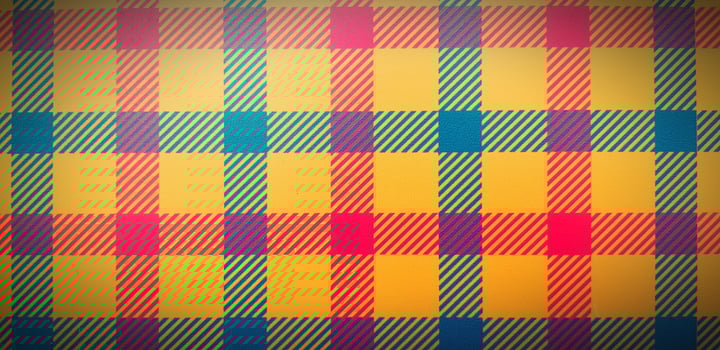 Colorful Art of Plaid line background . Seamless pattern with red, yellow and green wallpaper. photo