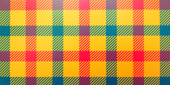 Colorful Art of Plaid line background . Seamless pattern with red, yellow and green wallpaper. photo