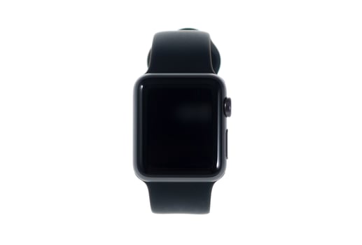 Smart watch isolated on a white background photo
