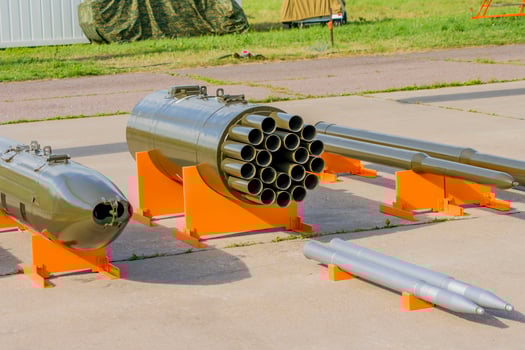 Modern aviation weapon exposition photo