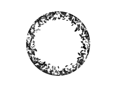 Abstract frame circle background photo