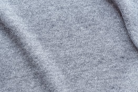 knitted grey fabric background photo
