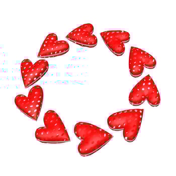 Hearts. Valentine. card. Holiday. photo