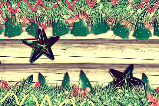Christmas tree and toys photo