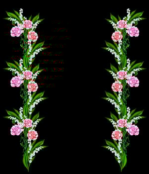 Bouquet of flowers carnation. photo