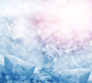 Background of snow. Winter landscape. photo