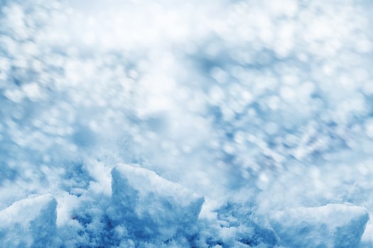 Background of snow. Winter landscape. photo
