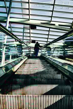 Street photo from underground