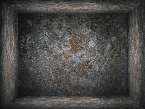 Gray gradient wall. blank studio room. plain studio background photo