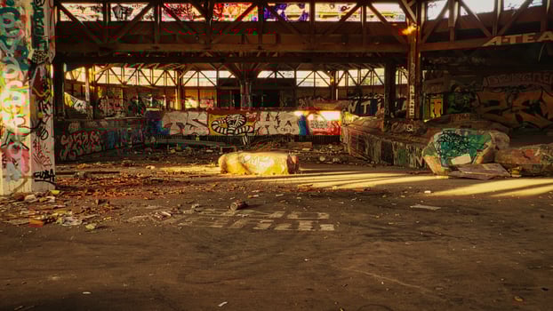 lostplace in berlin's blubb. back then a swimming pool experience photo