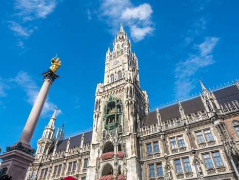 New Town Hall, Neues Rathaus, in Munich, Germany photo