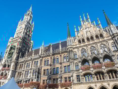 New Town Hall, Neues Rathaus, in Munich, Germany photo