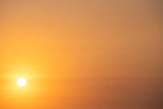 Beautiful sunset beach landscape, exotic tropical island nature, colorful red yellow sky, silhouette ship, golden sun glow reflection, summer holidays vacation. Sky cloud cinematic. photo