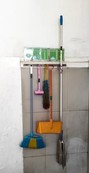 wall-mounted cleaning equipment photo