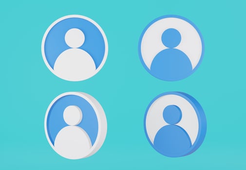 User icon. Symbols for your website design, Logo, UI illustrations website collection. photo