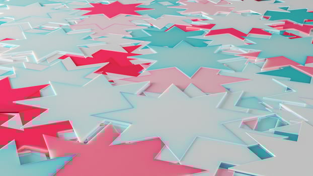 3D Background Abstract 8 Point Star pattern texture photo