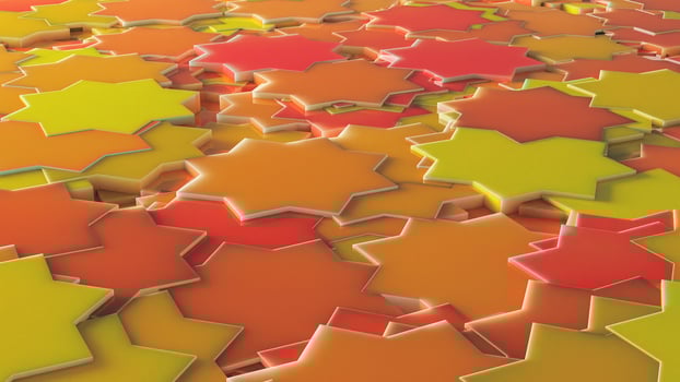 3D Background Abstract 8 Point Star pattern texture photo