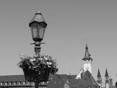 wuerzburg city in bavaria photo