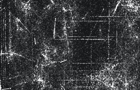 Dark Messy Dust Overlay Distress Background. Easy To Create Abstract Dotted, Scratched, Vintage Effect With Noise And Grain photo