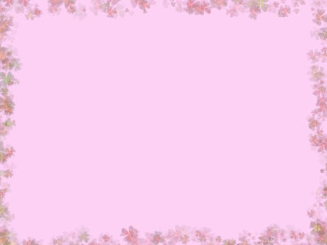 wedding invitation card pink simple simple floral square color frame copy space photo