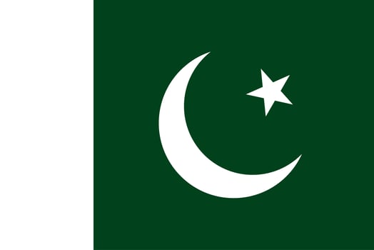 Flag of Pakistan, National flag of Pakistan photo