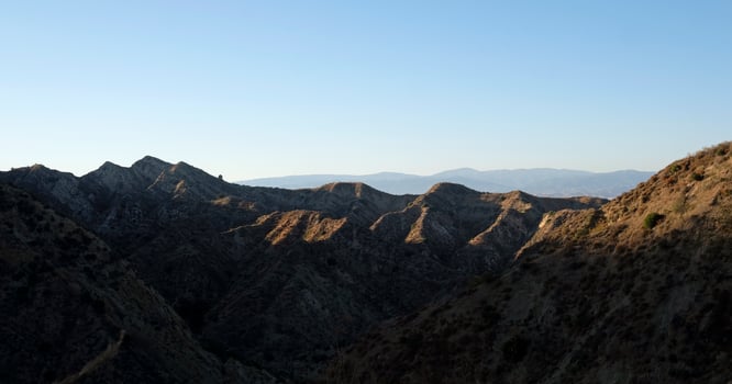 Landscape of the Ed Davis Park at Towsley Canyon - California, USA photo