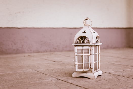 old nostalgic lantern photo