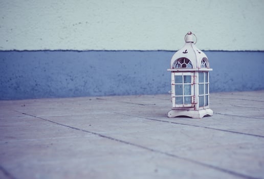 old nostalgic lantern photo