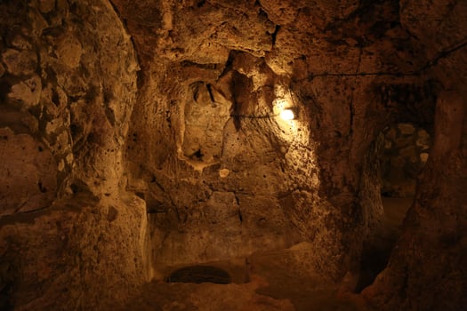 Derinkuyu Underground City in Cappadocia photo