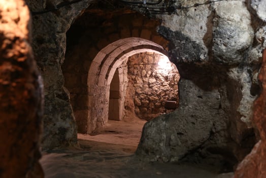 Derinkuyu Underground City in Cappadocia photo