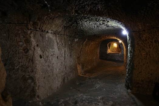 Derinkuyu Underground City in Cappadocia photo