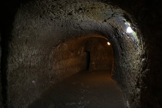 Derinkuyu Underground City in Cappadocia photo