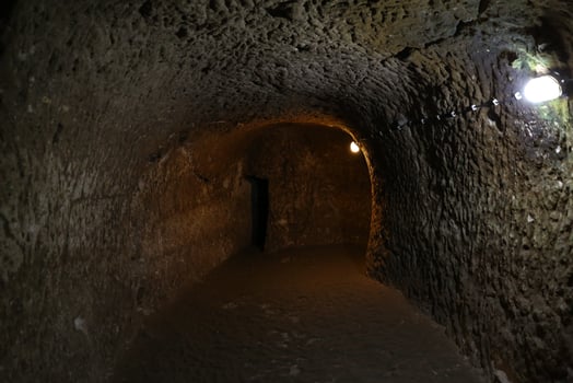 Derinkuyu Underground City in Cappadocia photo