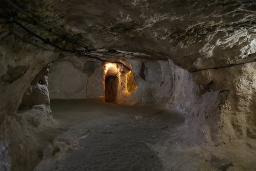 Derinkuyu Underground City in Cappadocia photo