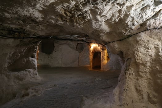 Derinkuyu Underground City in Cappadocia photo